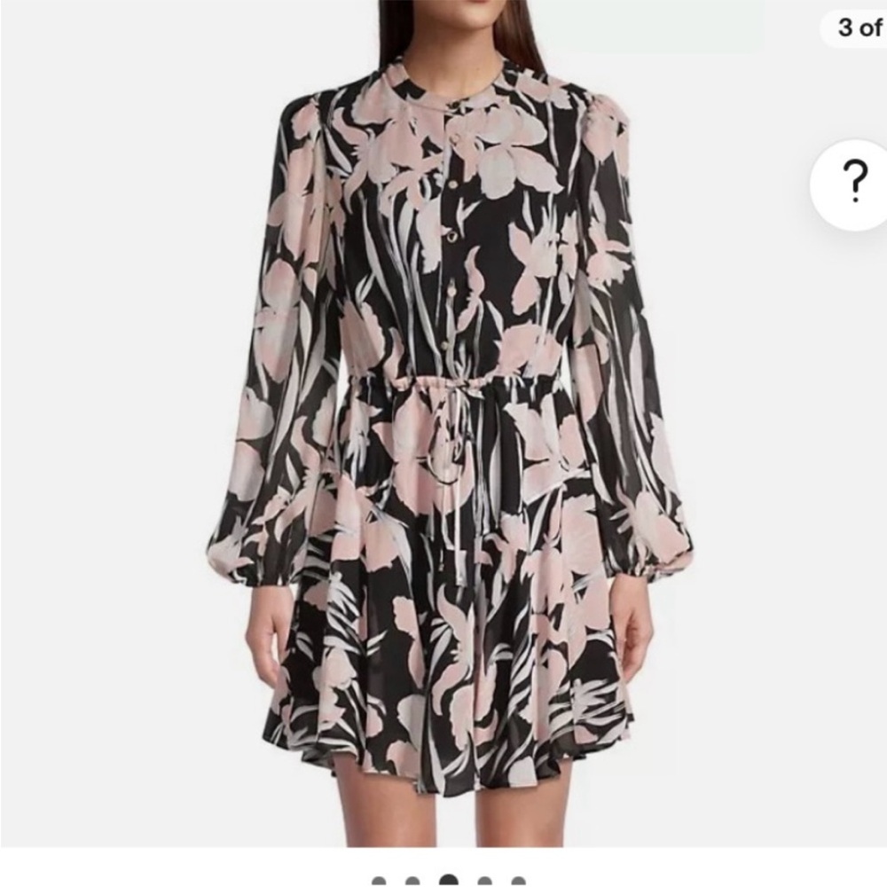 Milly Reina Parrot Tulip Floral Dress